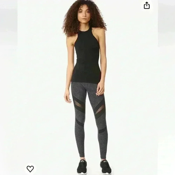 Beyond Yoga Pants - Beyond Yoga Slant Get Enough High Waisted Leggings | Gray Purple | SZ M